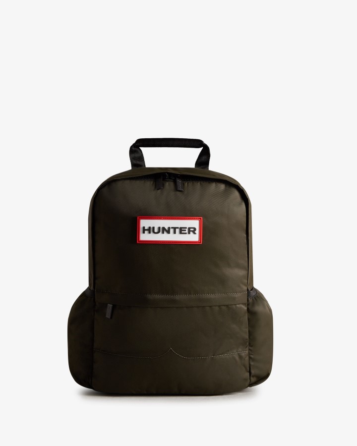 Mochila Hunter De Nailon Verde Oliva Oscuro