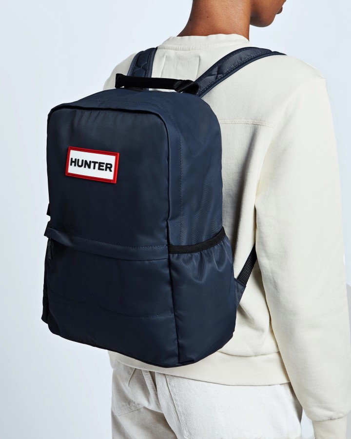 Mochila Hunter Nylon Azul Marino