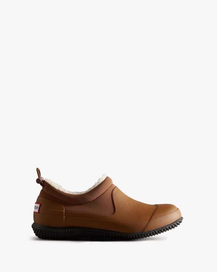 Hunter Zapato De Piel De Oveja Vegana Con Aislamiento Para Mujer, Marrón Matorral