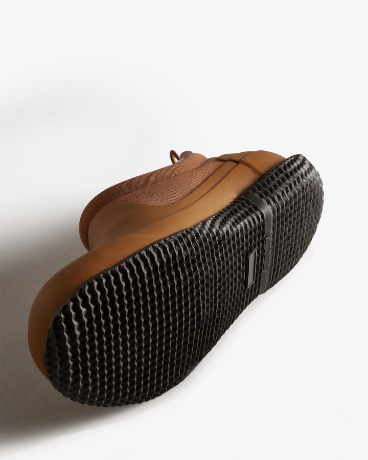 Hunter Zapato De Piel De Oveja Vegana Con Aislamiento Para Mujer, Marrón Matorral