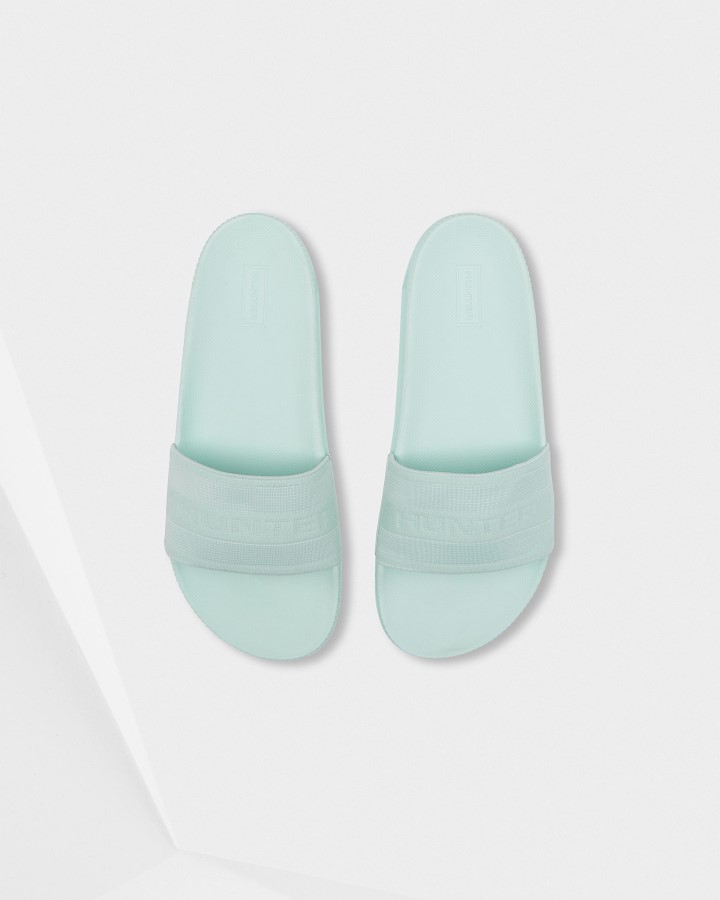 Chanclas Elásticas Mujer Hunter Menta Verde