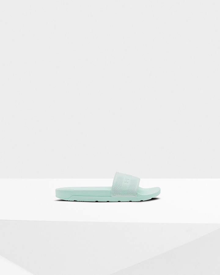 Chanclas Elásticas Mujer Hunter Menta Verde