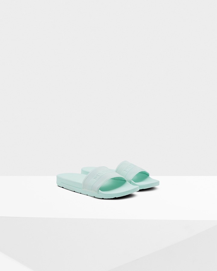 Chanclas Elásticas Mujer Hunter Menta Verde