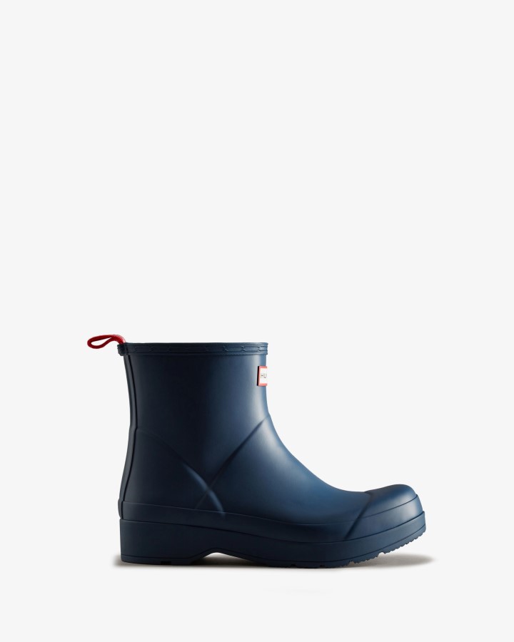 Botas De Agua Hunter Play Short Para Hombre Kerhuelen Azul Marino