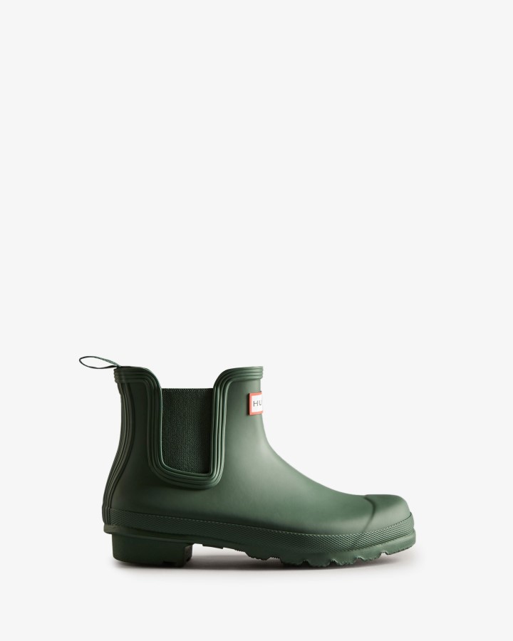 Botas Chelsea Originales Mujer Hunter Verde Cazador
