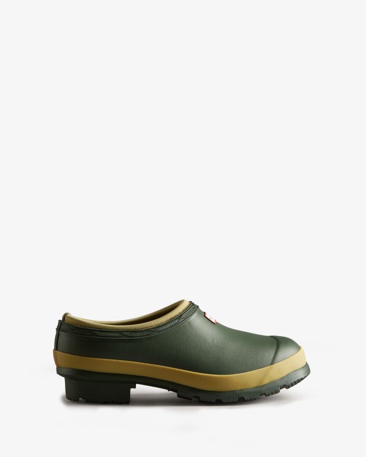 Zuecos Jardinero Mujer Hunter Verde Vintage
