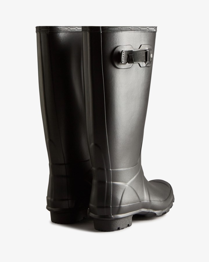 Botas De Agua De Pierna Ancha Huntress Para Mujer Hunter Negro