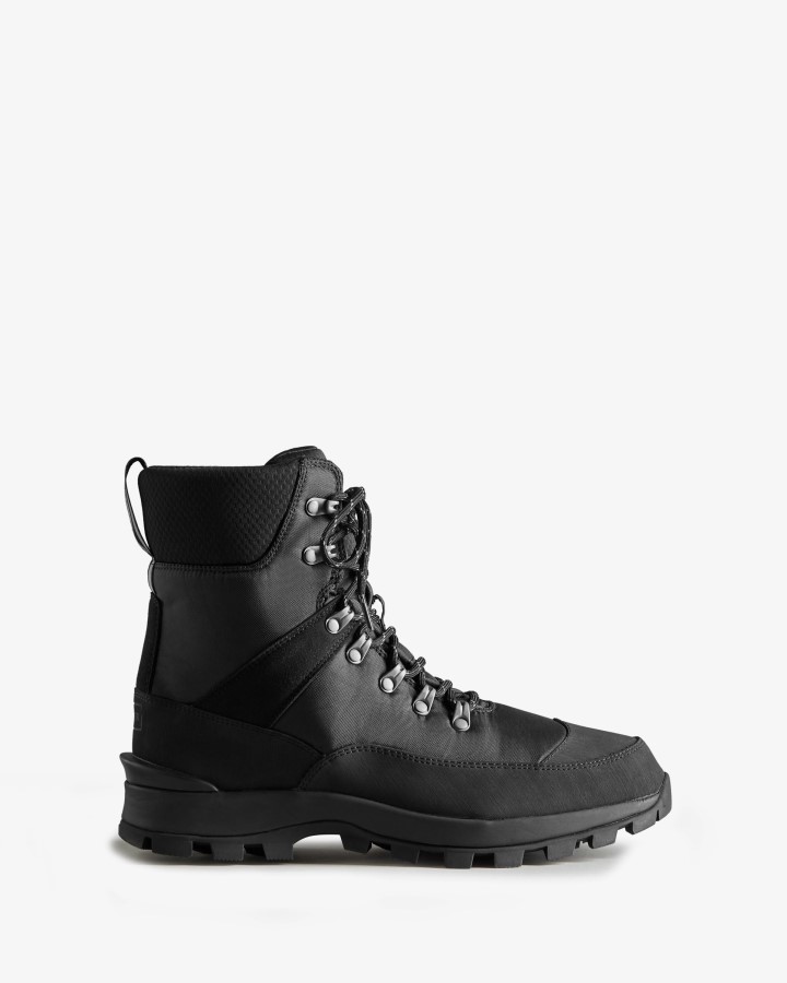 Hunter Botas De Comando De Poliéster Reciclado Con Aislamiento Para Hombre Negras