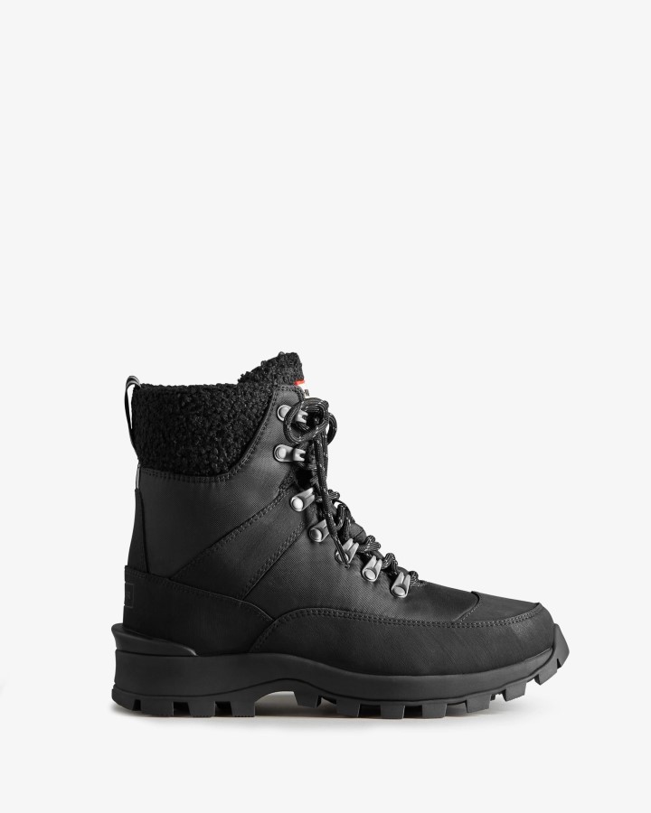Botas Estilo Comando De Poliéster Reciclado Con Aislamiento Para Mujer Hunter Negras