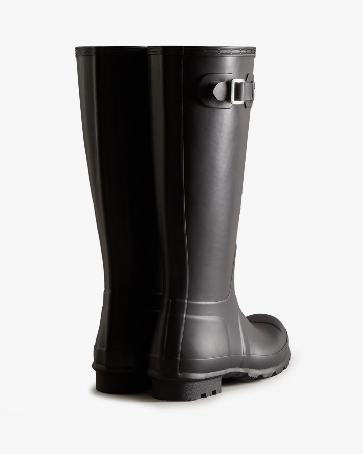 Botas De Agua Altas Con Aislamiento Hunter Para Hombre Negras