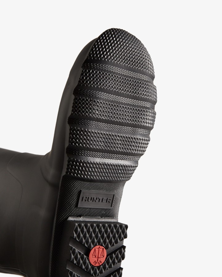 Botas De Agua Altas Con Aislamiento Hunter Para Hombre Negras