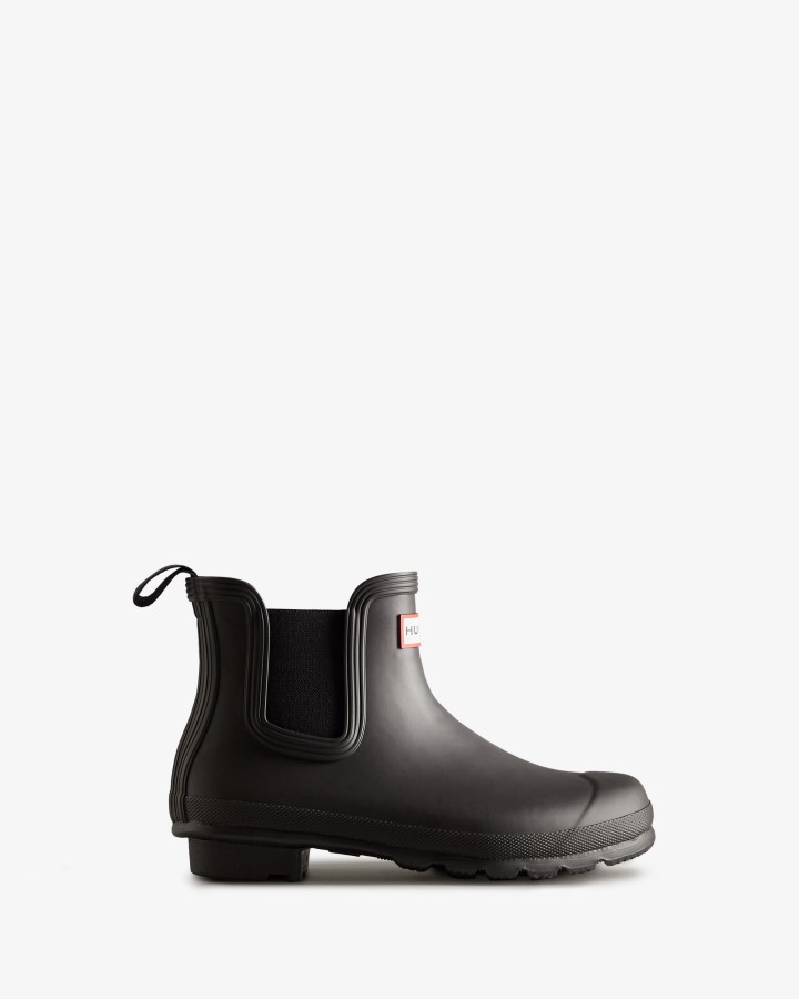 Botas Chelsea Con Aislamiento Mujer Hunter Negras