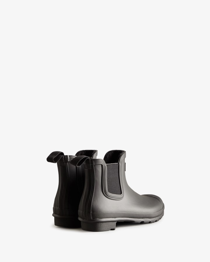 Botas Chelsea Con Aislamiento Mujer Hunter Negras