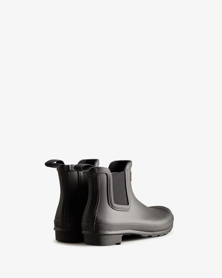 Botas Chelsea Originales Mujer Hunter Negras
