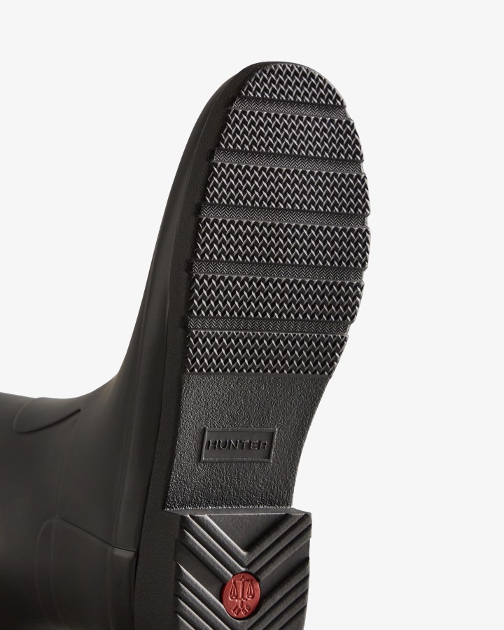 Botas De Agua Hunter Slim Fit Mujer Negras