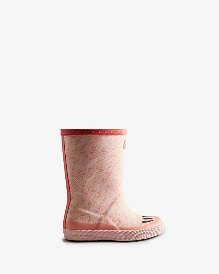 Botas De Agua Hunter Kids First (18 Meses-8 Años) Polar Bear Rosa Sal