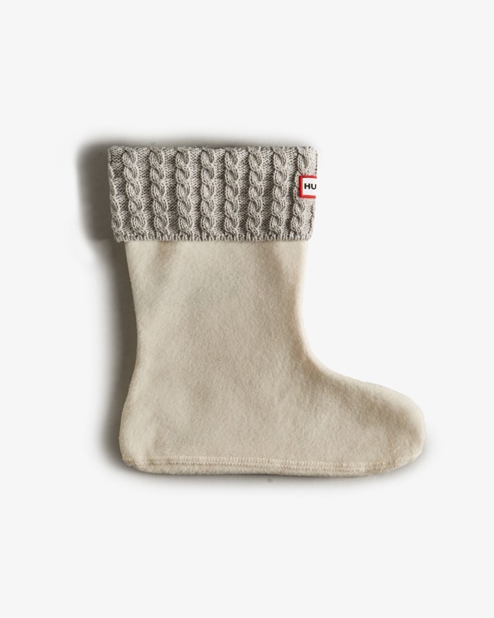 Mini Calcetines De Bota Cortos De Cazador Con Puño De Punto De Ochos Reciclados