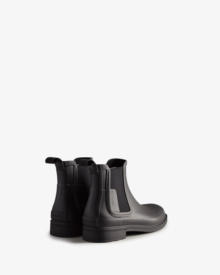Botas Chelsea De Corte Slim Para Hombre Hunter Negras
