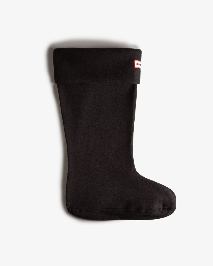 Calcetines Anchos Para Botas Altas Con Puños De Polar Reciclado De Hunter