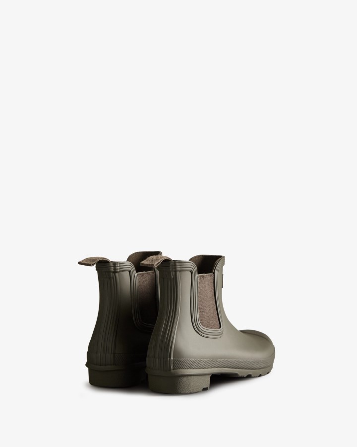 Botas Chelsea Originales Mujer Hunter Chocolate Amargo