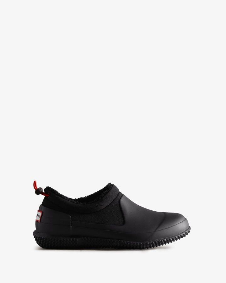 Zapato De Piel De Oveja Vegana Con Aislamiento Para Mujer Hunter Negro