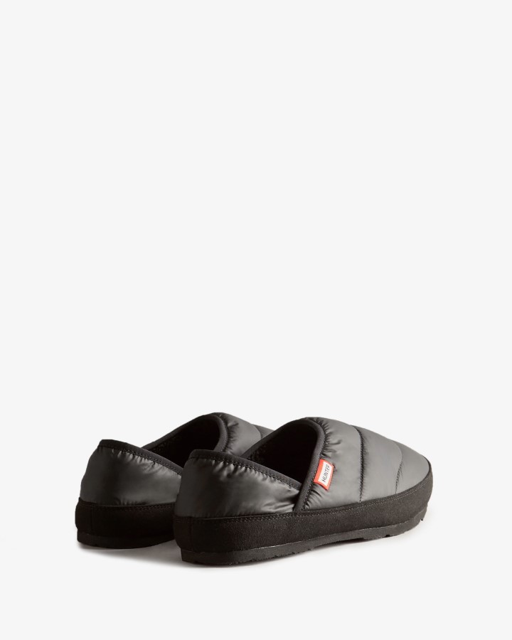Pantuflas Hunter Hombre Puffer Negro
