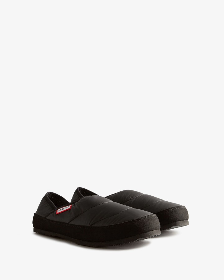 Pantuflas Hunter Mujer Puffer Negro