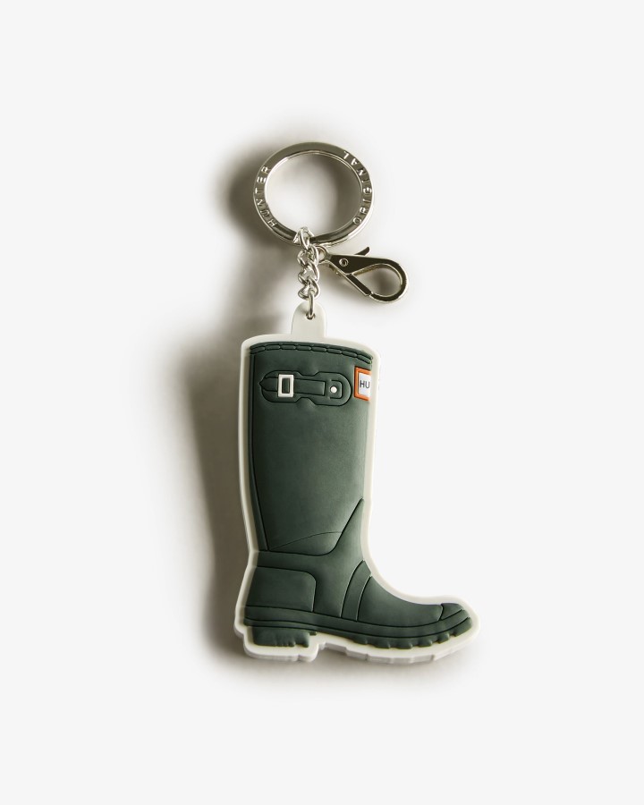 Llavero Hunter Bota Alta Verde Cazador