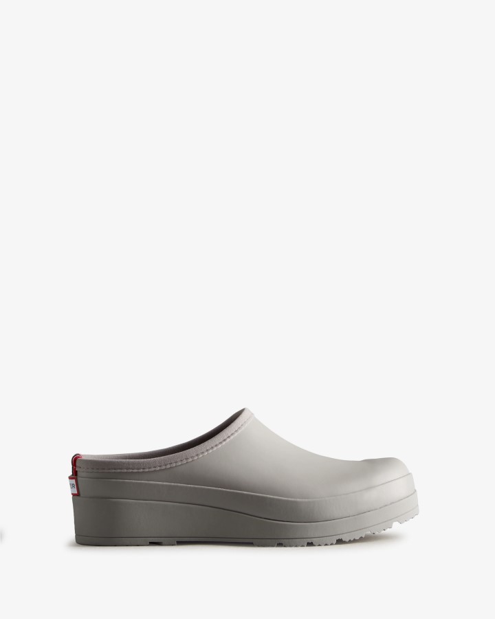 Zuecos Hunter Mujer Play Gris Zinc