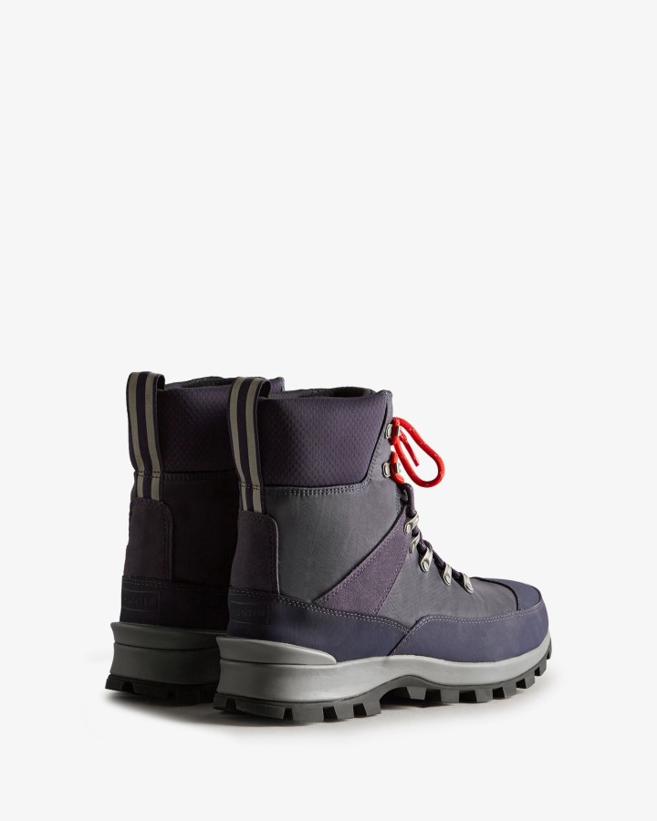 Botas De Comando De Poliéster Reciclado Con Aislamiento Para Hombre Hunter Azul Marino Mineral