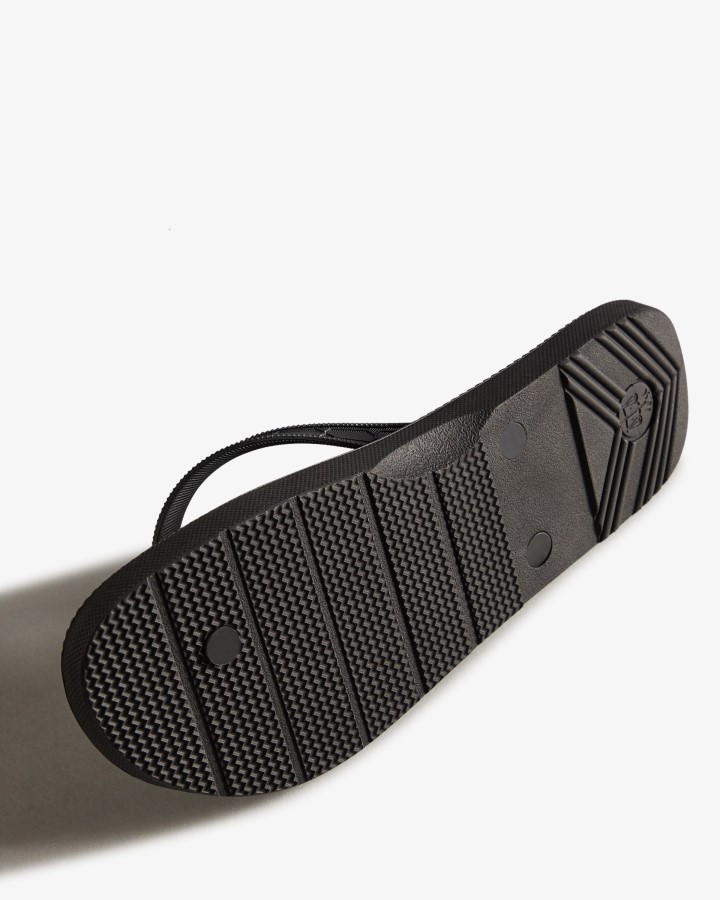 Chanclas Hunter Hombre Negras