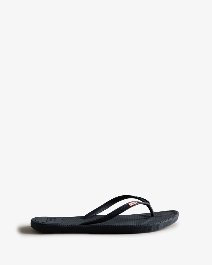 Chanclas Hunter Hombre Azul Marino