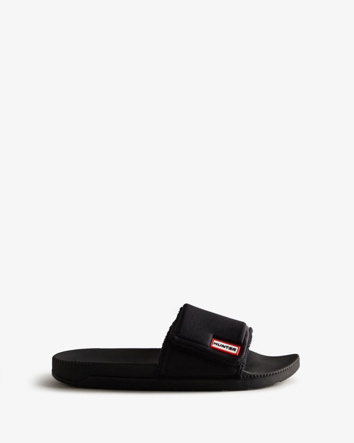 Chanclas Ajustables Para Hombre Hunter Negras