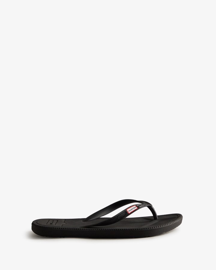 Chanclas De Mujer Hunter Negras
