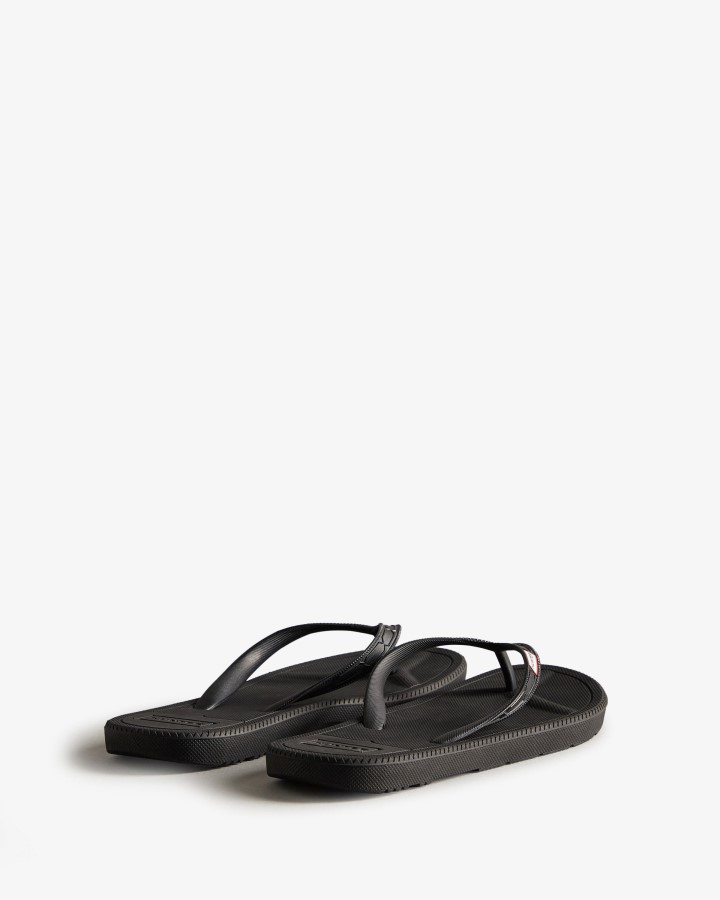 Chanclas De Mujer Hunter Negras