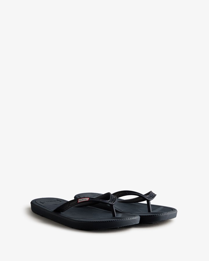 Chanclas Mujer Hunter Azul Marino