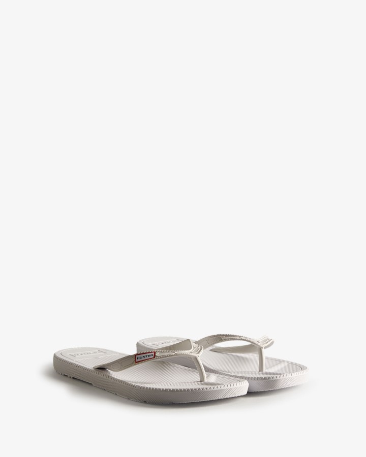 Chanclas De Mujer Hunter Blancas