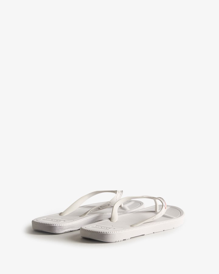Chanclas De Mujer Hunter Blancas