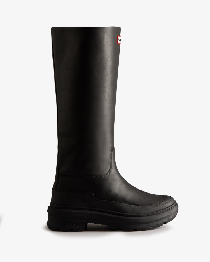 Hunter Killing Eve - Bota De Caza Alta Para Mujer, Color Negro