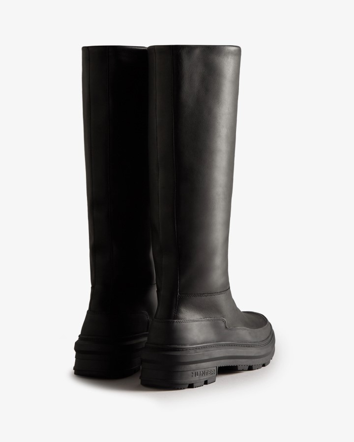 Hunter Killing Eve - Bota De Caza Alta Para Mujer, Color Negro