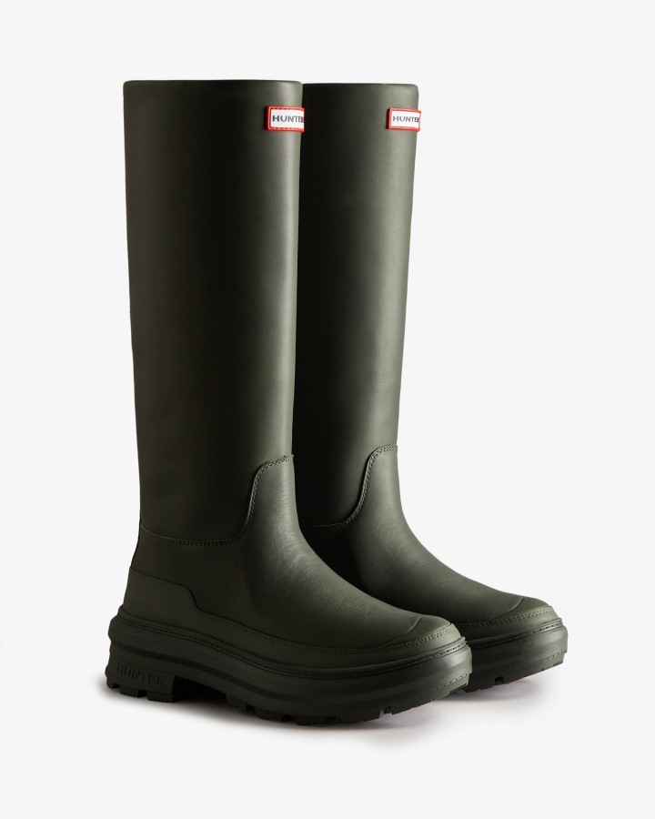 Hunter Killing Eve Tall Chasing Boot Para Mujer Verde Oliva