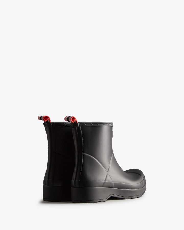 Botas De Agua Cortas Hunter Play Para Hombre, Color Negro.