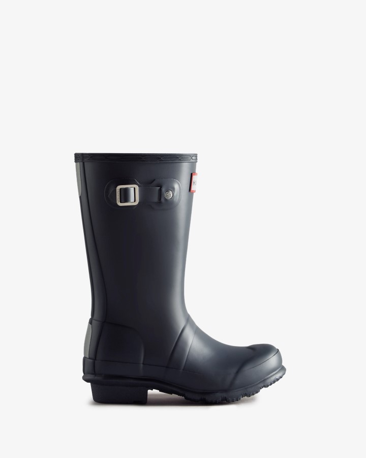 Botas De Agua Hunter Original Big Kids (5-11 Años) Azul Marino
