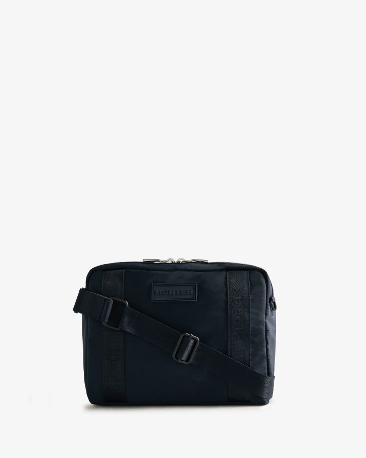 Bolso Bandolera Hunter Refinado Sostenible Azul Marino