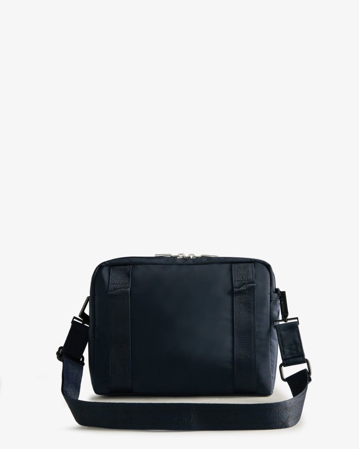 Bolso Bandolera Hunter Refinado Sostenible Azul Marino