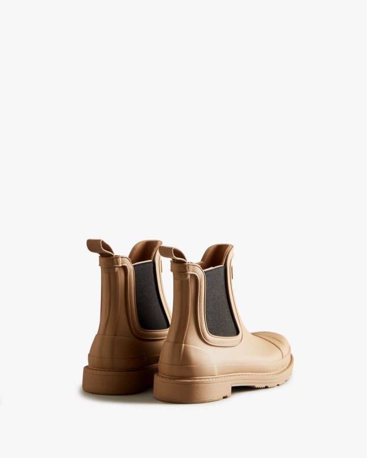 Botas Hunter Mujer Commando Chelsea Marron Tawny