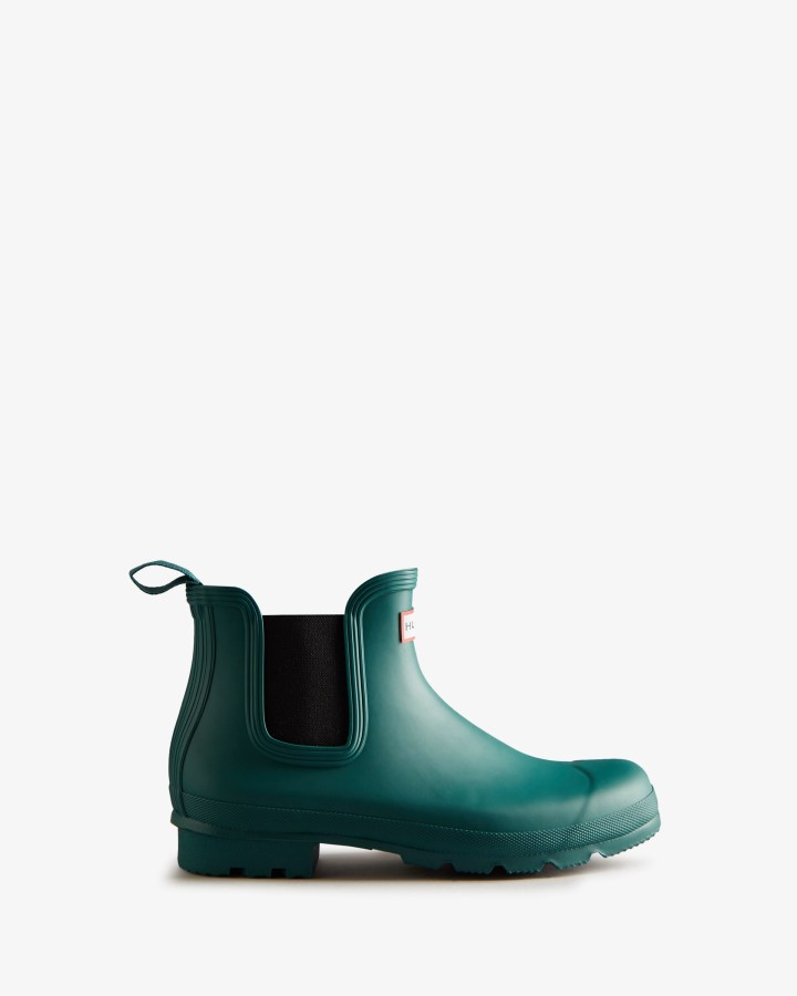 Hunter Botas Chelsea Originales Para Hombre Loch Awe Blue
