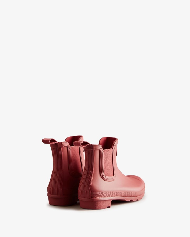 Botas Chelsea Originales Hunter Mujer Glenmore Rose