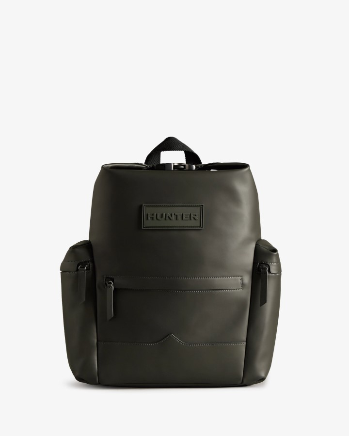 Mochila Hunter Top Clip - Cuero Engomado Oliva Oscuro