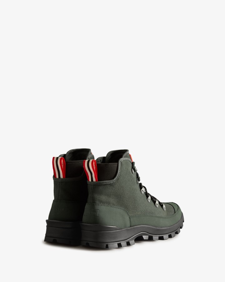 Botas De Lona Para Hombre Hunter Desert Commando Verde Musgo ártico